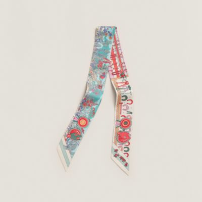 Pony Pit Stop Twilly - Beige | Hermès USA